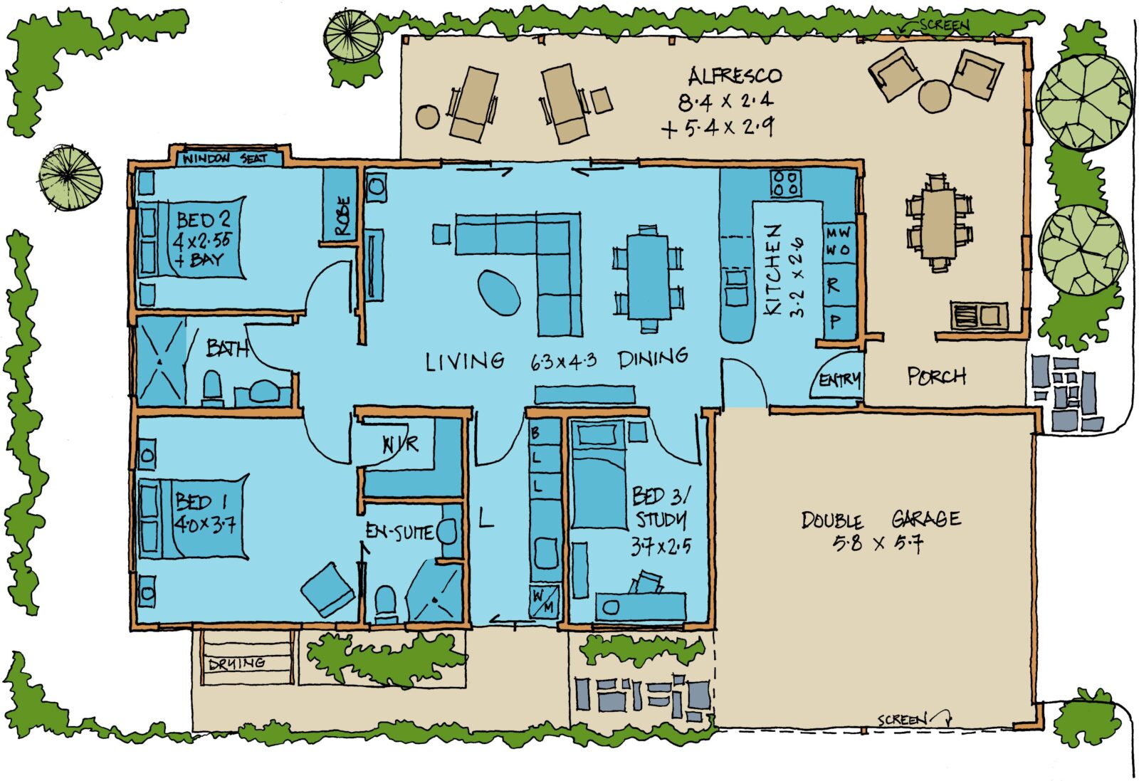 Feeling Groovy Floorplan