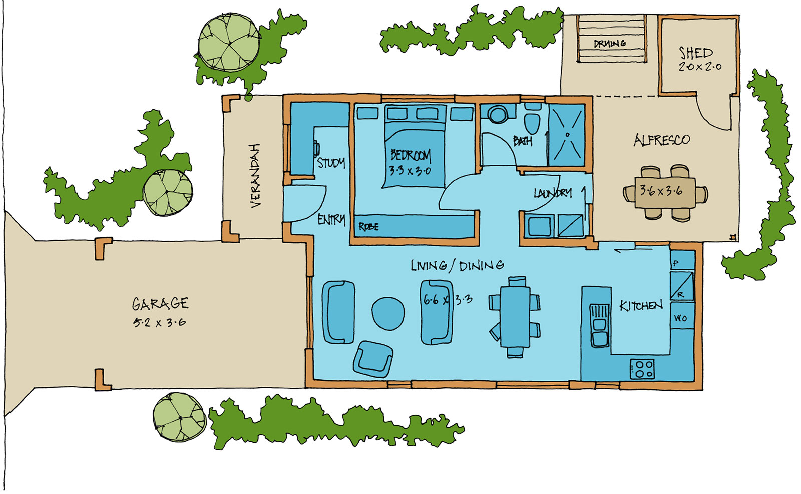 Daydream Floorplan