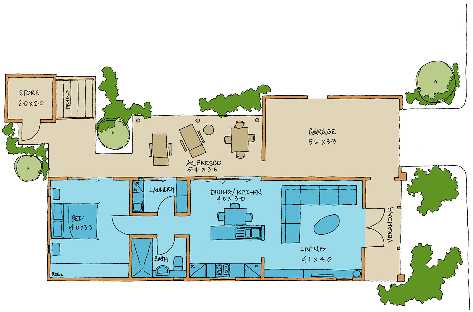 Tiny Dancer Floorplan