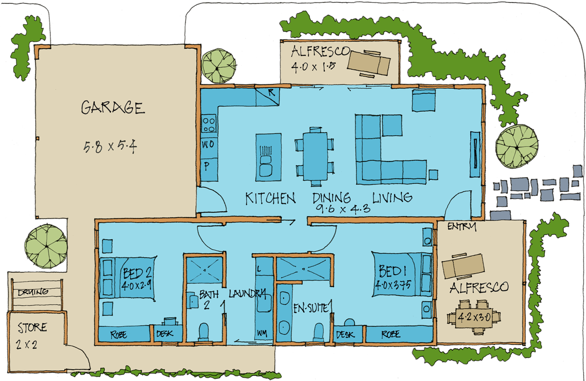 Sunshine Floorplan
